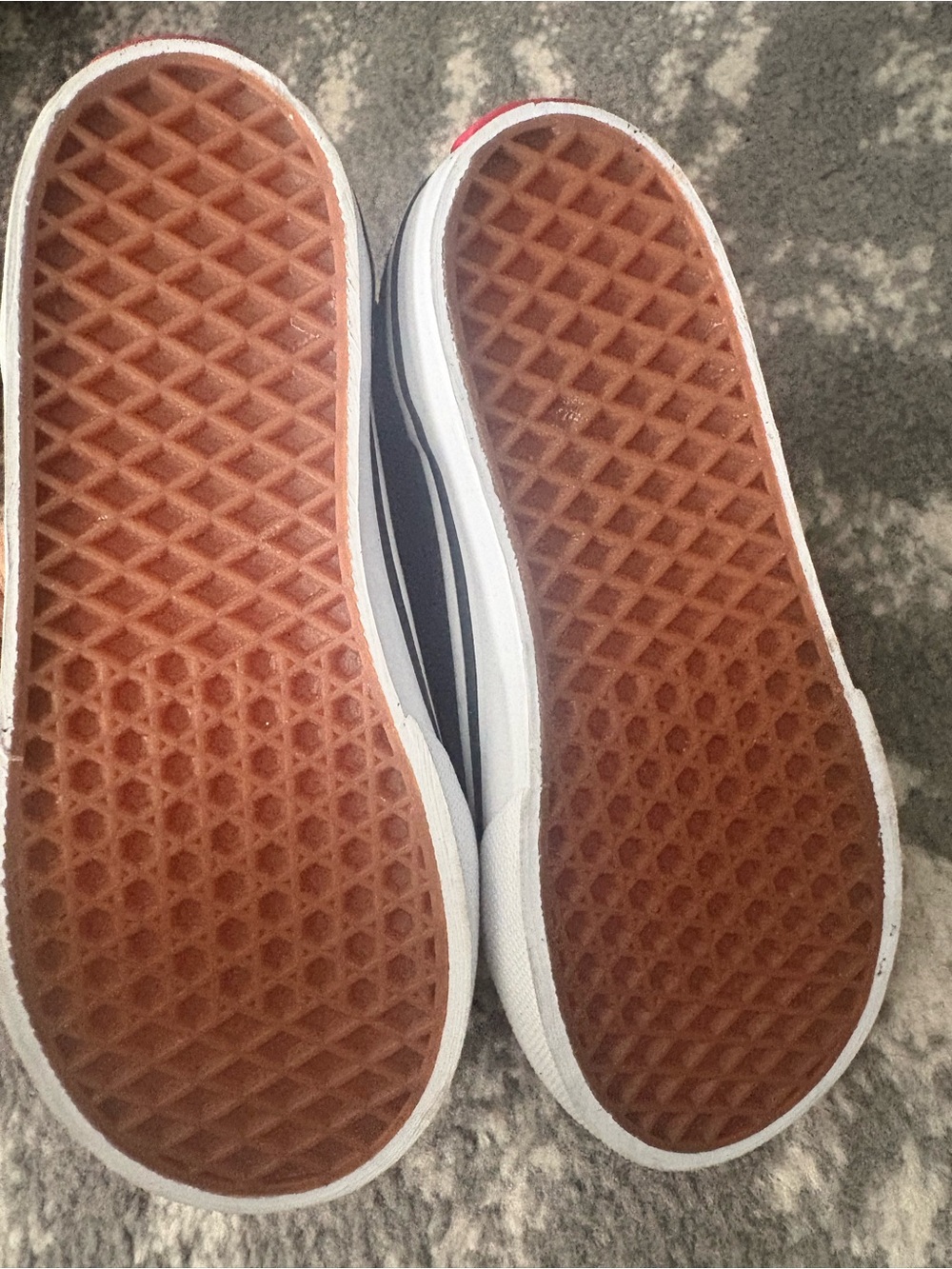 Vans Kids Old Skool Velcro Sneakers - Black & White - Picture 3 of 4